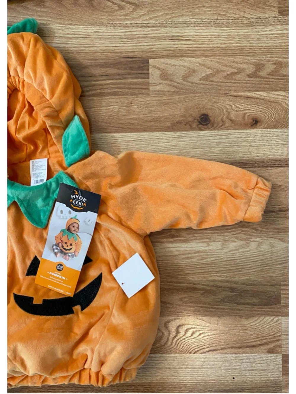 Baby Hyde & EEK! Boutique Pumpkin Halloween Age 12-18 Months NWT